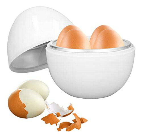 4 Cocedor De Huevos, Ahorra Tiempo, Capacidad Para Huevos Du