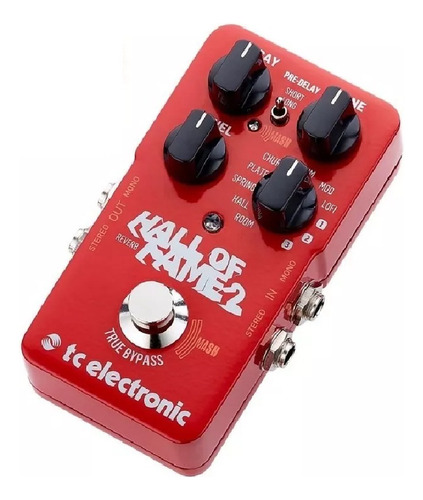 Pedal Efecto Tc Electronic Hall Of Fame 2 Reverb Playback