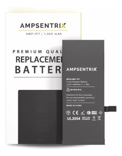 Batería Ampsentrix Para iPhone 7 A1778 A1779 A1660 1960mah