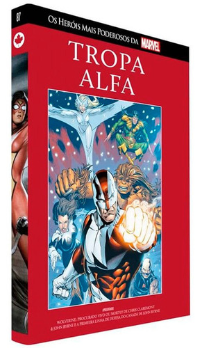 Hq Tropa Alfa Volume 87 Coleção Heróis Poderosos Marvel