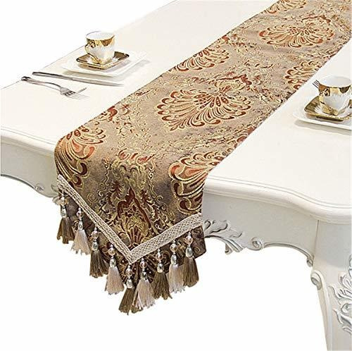 Bettery Home Pañuelo De Mesa Moderno De Lujo Jacquard Tocad