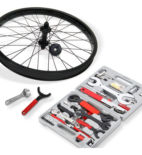 Kit Herramienta Reparacion Bicicleta 44 Unids Multi