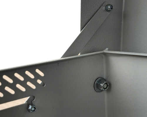 Rack Outdoor Lc 6u 19'' Uso Externo Em Poste Com Cadeado