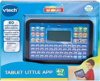Tableta Educativa Infantil Con Pantalla Lcd A Color Vtech
