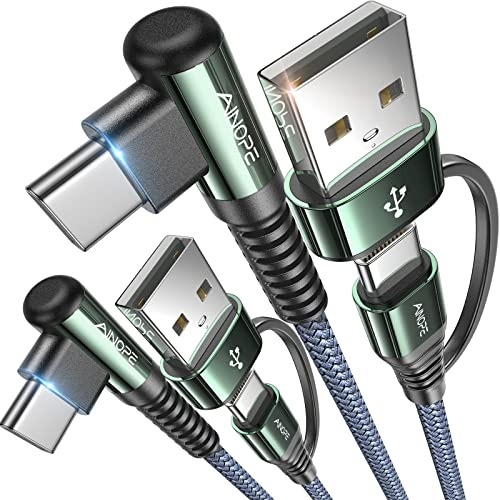 Cable Usb C A Usb C De 100 W Gris-3.3 Pies-paquete De 2 Para