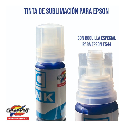 Tinta Sublimacion T544 70ml Compatible Con Epson L3110 L3150