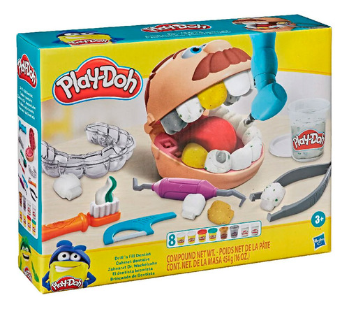 Set Play Doh Dentista Bromista Hasbro + Pelota Regalo El Rey