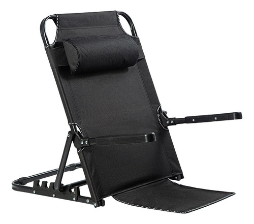 Respaldo De Cama Plegable Ajustable Lazy Floor Silla Soporte