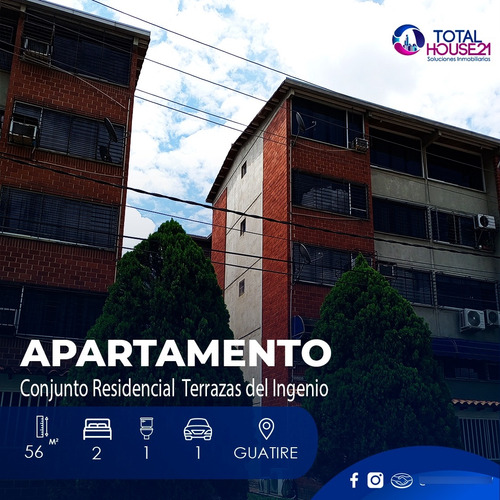 Apartamento En Venta  Conjunto Residencial Terrazas Del Ingenio Guatire