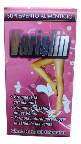 Varislin 60 Caps Naturalin Tratamiento Varices Circulación