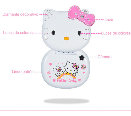 Smartphone Multifuncional For Niños Hello Kitty 2023