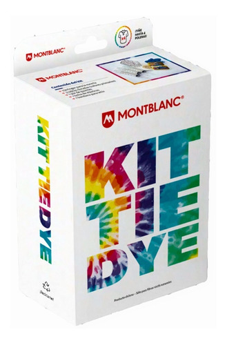 Kit Tie Dye Montblanc/ Anilina Textil - 3 Colores - Ropa