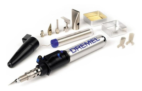 Maçarico Recarregável Dremel Versatip Kit 6 Em 1 Dremel