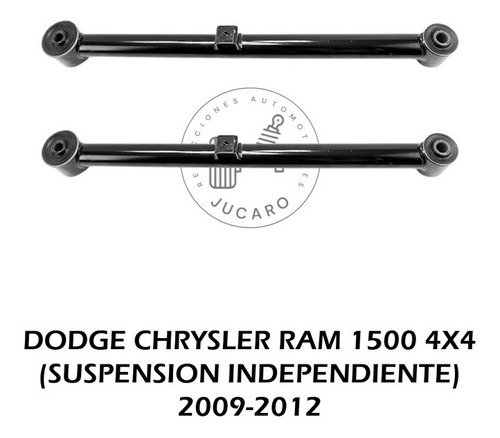 Par De Tirante Trasero Inferior Dodge Ram 1500 4x4 2009-2012