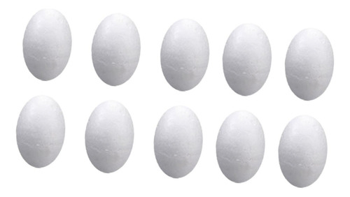 Huevos De Espuma Huevos De Poliestireno En 10pcs Los 20cm