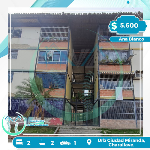 Apartamento En Venta Av Principal De Ciudad Miranda Charallave.