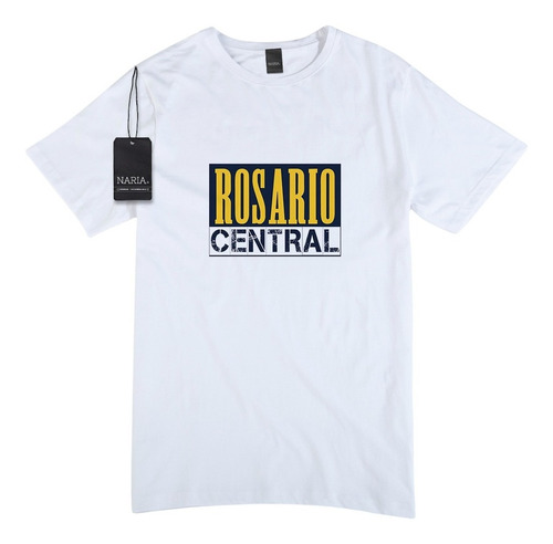 Remera Hombre Rosario Central Dibujo Art Logo - Dero3