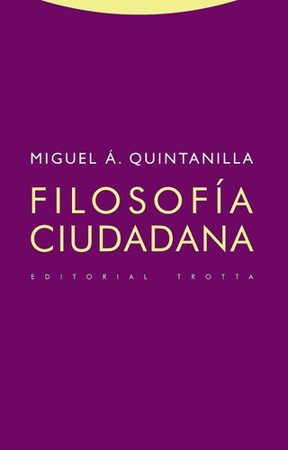 Filosofía Ciudadana - M.a. Quintanilla