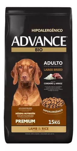 Advance Bio Perro Cordero Y Arroz X 15 Kg - Happy Tails