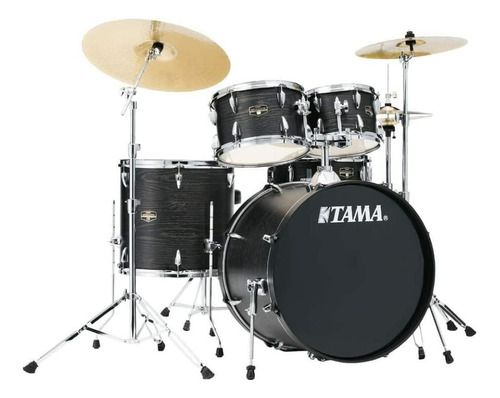 Tama Imperialstar Kit De 5 Piezas Con Platillos Meinl Hcs