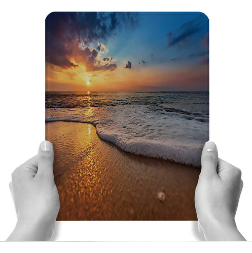 Funda Para iPad Pro Paisaje Marino Durante Puesta Sol Stock