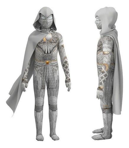 Moon Knight Marc Spector Traje De Mono Cosplay + Capa