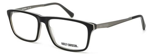 Lentes De Vista Transparente Harley Davidson Hd0994005 Color Negro Talla M