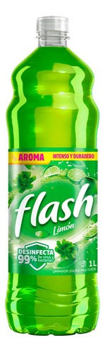 Limpiador Multiusos Flash Limón 1l