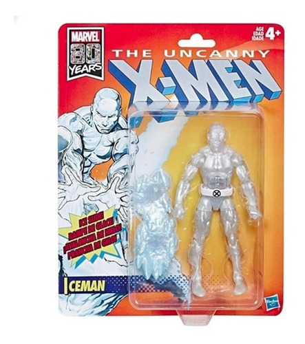 Figura Iceman  X-men The Uncanny 80 Aniversario