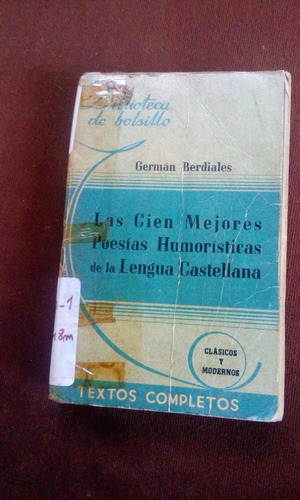 Cien Mejores Poesías Humorísticas Castellanas - Berdiales