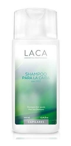 Imagen 1 de 1 de Shampoo Para Caida Del Cabello Con Hgs Laca 200ml