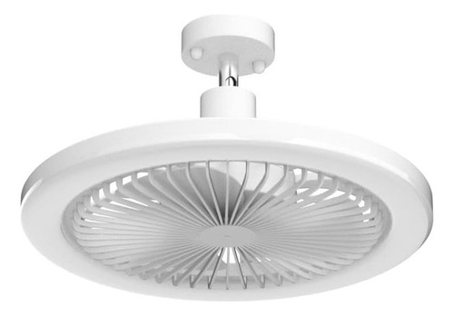 Lámpara Ventilador De Techo Luz Led Y Control Remoto Cantidad De Aspas 3 Estructura Blanco Aspas Plástico Diámetro 25.4 Cm Frecuencia 50 Material De Las Aspas Plástico