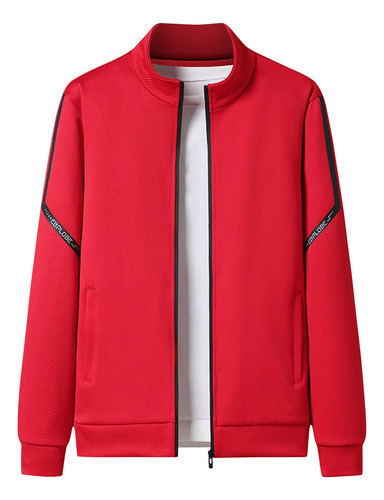 Casaco Com Capuz Casual Moderno R, Solto, Manga Comprida