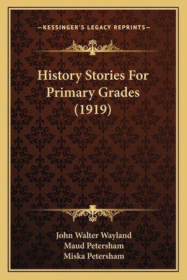 Libro History Stories For Primary Grades (1919) - Wayland...