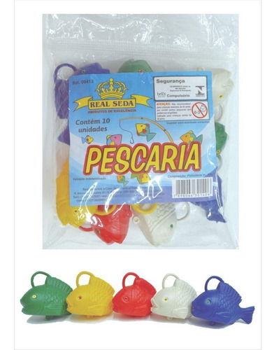 Peixe Para Pescaria Kit Com 30 Peixinhos