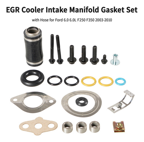 Juego De Juntas De Colector De Admisión Egr Cooler Para Ford