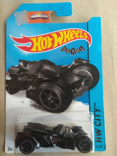 Hot Wheels Batman Batimovil Arkham Knight 2015 Mg1