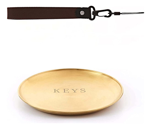 Andwarm Key Bowl Y Keychain Set -key Bowl Para Mesa De Entra