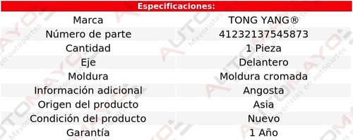 Una Defensa Delantera Mold Crom Tong Yang Golf 1988-1991