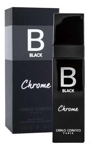 Carlo Corinto Black Chrome Men 100ml Edt