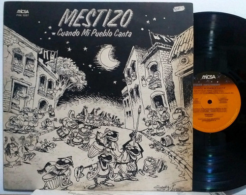 Mestizo - Cuando Mi Pueblo - Lp Promo 1983 Kano Fattoruso