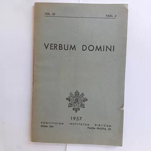 Verbum Domini - Vol.35 - Fasc. 4