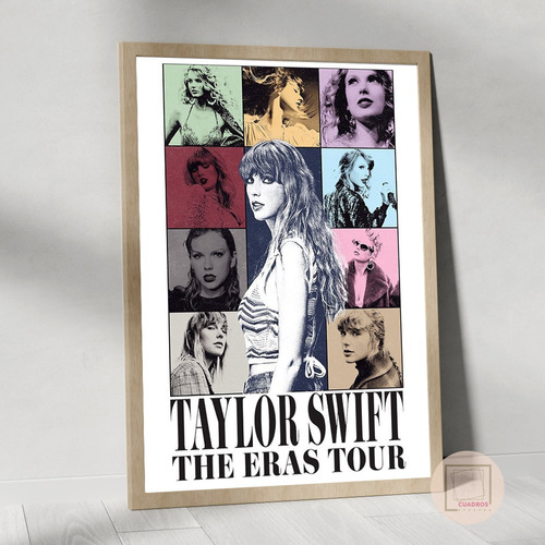 Cuadro Taylor Swift The Eras Tour (#1) En 30x40cm Con Vidrio