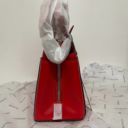 Bolsa Calvin Klein Satchel Daytona Cuero Piel 100% Original