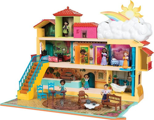 Set De Juego Disney Encanto Casa Madrigal Con Figura Mirabel