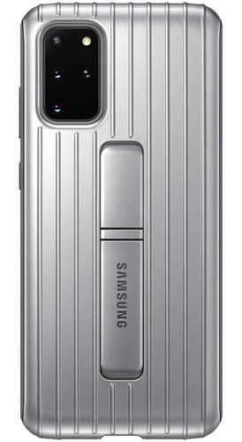 Capa Protetora Celular Cor Prata Samsung Galaxy S20 Plus
