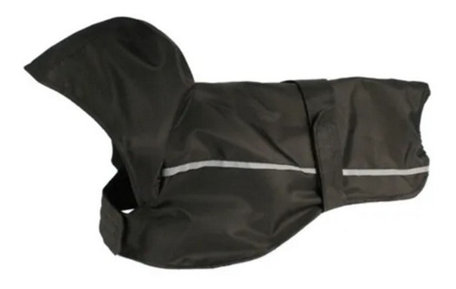 Impermeable P/ Perro Polux Chico C/ Capucha Cinta Reflejante