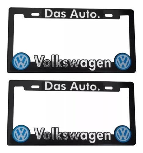 Par Portaplaca Volkswagen Das Auto