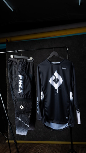 Imagen 4 de 9 de Conjunto Mx/ Motocross Fire Graffiti-allmotors Online-