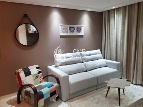 Imagem 4 de 26 de Lindo Apartamento Com 64 M² No Residencial Jardim Conquista Em Jundiaí - Sp - Ap00566 - 69401028